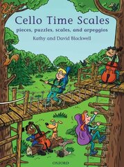 Cello Time Scales: Pieces, puzzles, scales, and arpeggios cena un informācija | Mākslas grāmatas | 220.lv