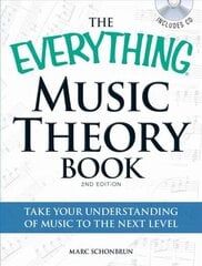 Everything Music Theory Book with CD: Take your understanding of music to the next level 2nd Revised edition cena un informācija | Mākslas grāmatas | 220.lv