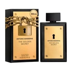 Antonio Banderas The Golden Secret EDT 200 мл цена и информация | Мужские духи | 220.lv