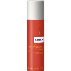 Mexx Energizing Man dezodorants, 150 ml cena un informācija | Parfimēta vīriešu kosmētika | 220.lv