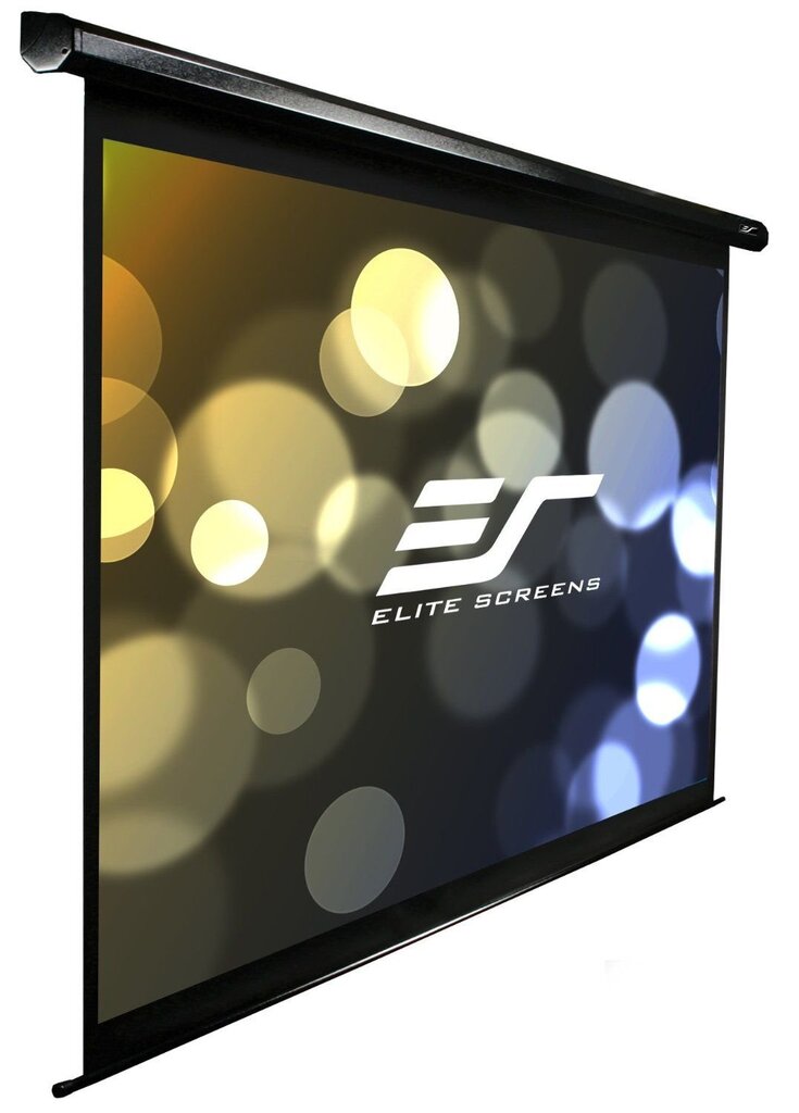 Elite Screens Electric84H Spectrum Screen 84&#39;&#39; 16:9 / Diagonal 210cm, W 185,9cm x H 104,6cm / Black case / Electric-motorized screen / Wall &amp; ceiling installation / 160 Degrees viewing angle / Infrared remote control / 12 volt trigger / Easy t cena un informācija | Ekrāni projektoriem | 220.lv