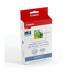 CANON KC-18IS card size, square label cena un informācija | Tintes kārtridži | 220.lv