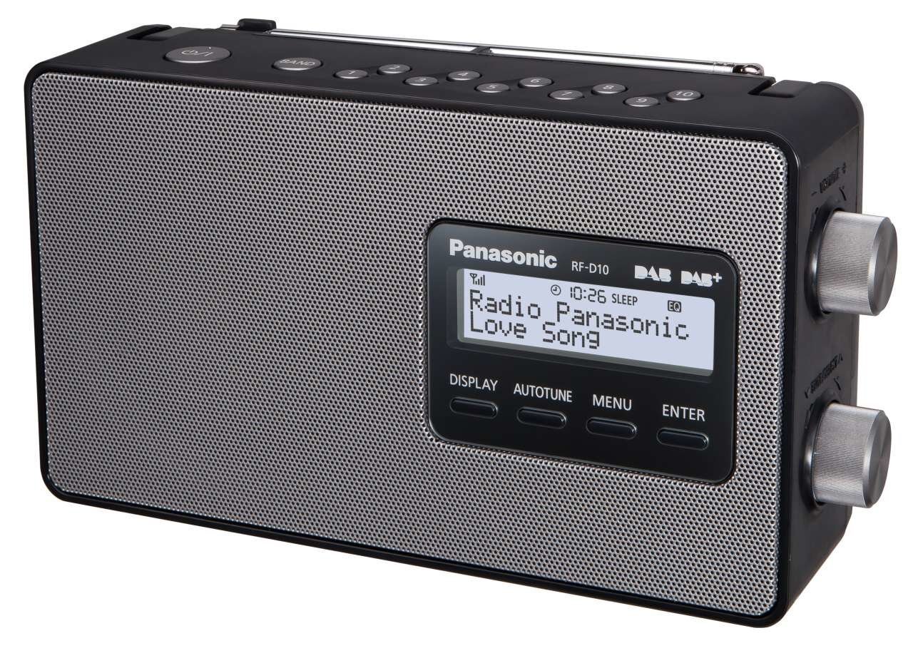 Panasonic RF-D10GN-K cena un informācija | Radioaparāti, modinātājpulksteņi | 220.lv