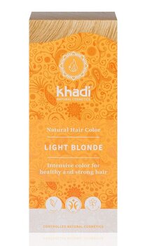 Краска для волос Khadi Light Blond 100 г цена и информация | Краска для волос | 220.lv