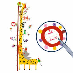 Ростомер Djeco Жираф, DD04037 цена и информация | Декоративные наклейки | 220.lv