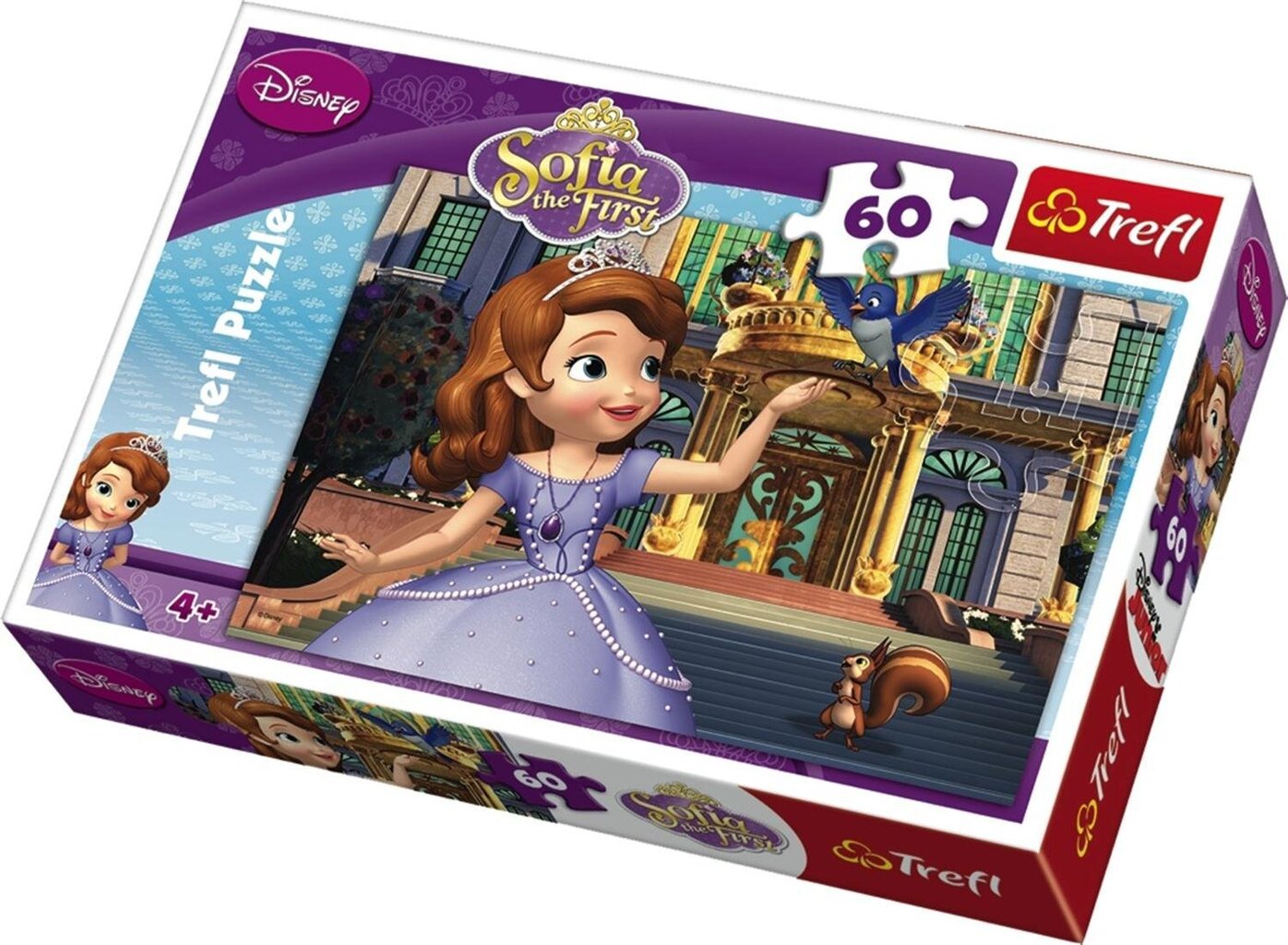 Puzle Trefl "Princess Sofia", 60 gab. cena un informācija | Puzles, 3D puzles | 220.lv