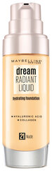 Grima bāze Maybelline Dream Satin Liquid SPF13 30 ml, 21 Nude цена и информация | Пудры, базы под макияж | 220.lv