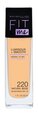 Maybelline FIT ME tonālais krēms 220 Nude Beige, 30ml