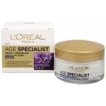 Nakts sejas krēms L'Oreal Paris Age Specialist 55+ 50 ml цена и информация | Кремы для лица | 220.lv