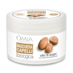 Bioloģiskā maska ar argana eļļu Omia 250 ml цена и информация | Средства для укрепления волос | 220.lv