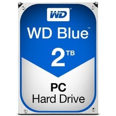 Western Digital Blue 3.5" 2000 GB Serial ATA III цена и информация | Внутренние жёсткие диски (HDD, SSD, Hybrid) | 220.lv