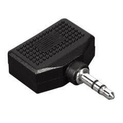 Adapteris 2x 3,5 mm -- 3,5 mm, Hama cena un informācija | Adapteri un USB centrmezgli | 220.lv