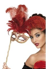 Venēcijas maska, sarkana cena un informācija | Karnevāla kostīmi, maskas un parūkas | 220.lv
