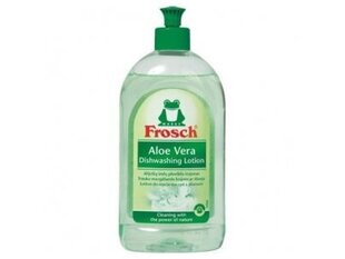 Trauku mazgāšanas līdzeklis Frosch ar alveju 500 ml cena un informācija | Frosch Mājsaimniecības preces | 220.lv