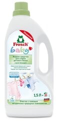 Bērnu veļas mazgāšanās līdzeklis Frosch 1.5L cena un informācija | Veļas mazgāšanas līdzekļi | 220.lv