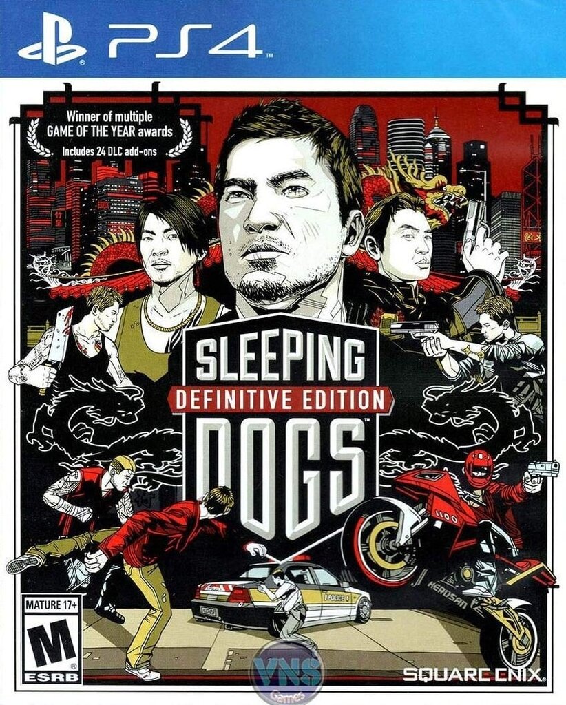 Компьютерная игра Игра Sleeping Dogs: Definitive Edition, PS4 цена | 220.lv