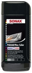 Полироль с воском, черный SONAX 250 мл цена и информация | Автохимия | 220.lv