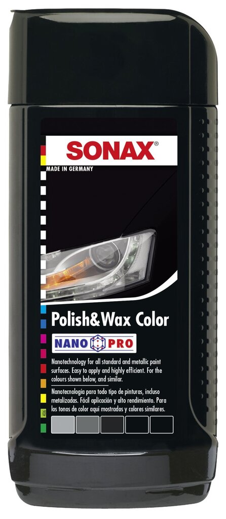 Pulieris ar vasku, melns SONAX 250 ml цена и информация | Auto ķīmija | 220.lv