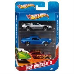 Automašīnas modeļu komplekts Hot Wheels K5904, 3 gab. cena un informācija | Rotaļlietas zēniem | 220.lv