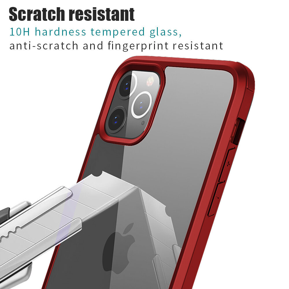 Ultimate360 silikona apvalks priekš iPhone 12 Mini (5,4″) – Sarkans цена и информация | Telefonu vāciņi, maciņi | 220.lv