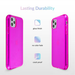 Neona silikona apvalks priekš iPhone 12 Mini (5,4″) – Violets cena un informācija | Telefonu vāciņi, maciņi | 220.lv