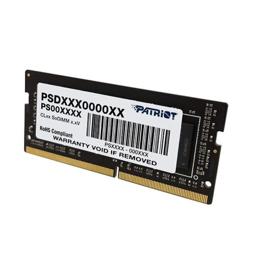 NB ATMIŅA 8GB PC25600 DDR4/PSD48G320081S PATRIOT cena un informācija | Operatīvā atmiņa (RAM) | 220.lv