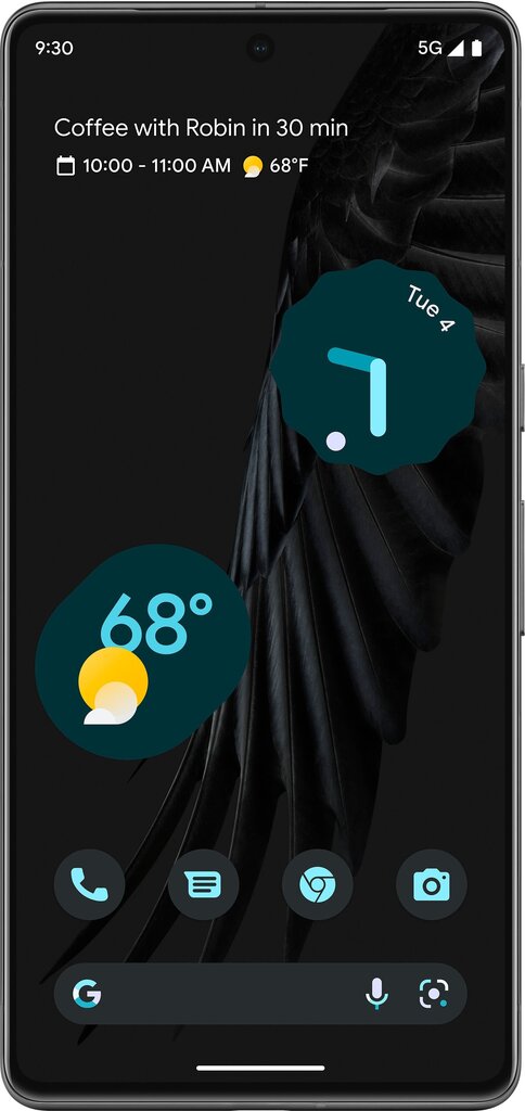 Google Pixel 7 5G 8/128GB Obsidian Black cena un informācija | Mobilie telefoni | 220.lv