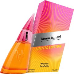 Tualetes ūdens Bruno Banani Limited Edition Female EDT sievietēm 50 ml cena un informācija | Sieviešu smaržas | 220.lv
