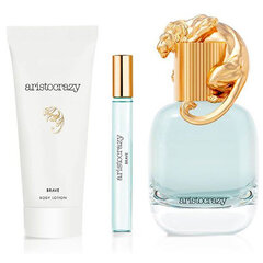 Set ženski parfem Brave Aristocrazy 860110 (3 pcs) cena un informācija | Sieviešu smaržas | 220.lv