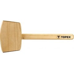 Topex āmurs ar koka rokturi 500 g 315 mm 02A050 cena un informācija | Rokas instrumenti | 220.lv
