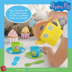 Rotaļlietu tējkannu komplekts Peppa Pig (Cūciņa Peppa) House cena un informācija | Rotaļlietas meitenēm | 220.lv