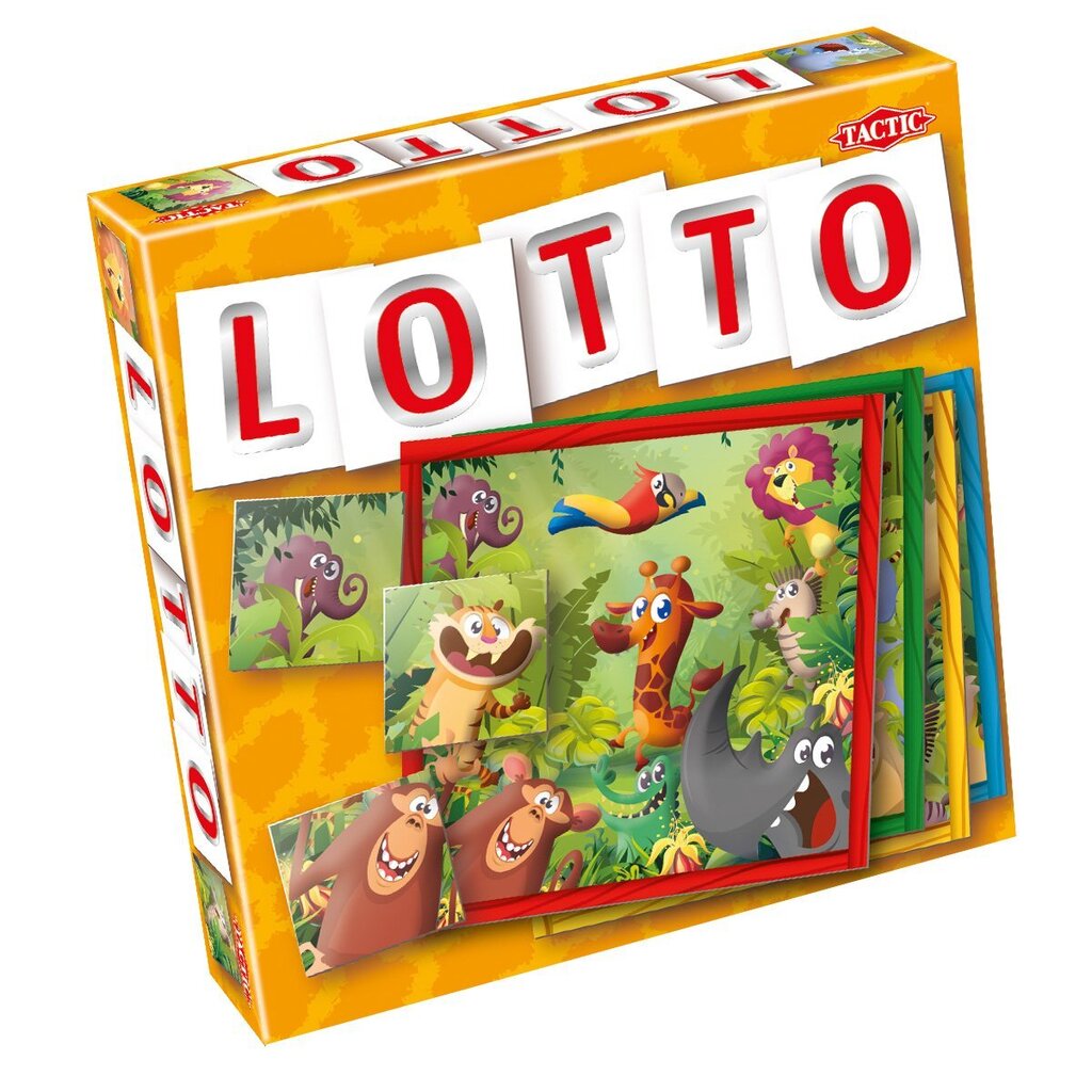 TACTIC Lotto Jungle cena un informācija | Galda spēles | 220.lv