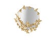 Sienas spogulis Glam, zeltains 75x74 cm цена и информация | Spoguļi | 220.lv