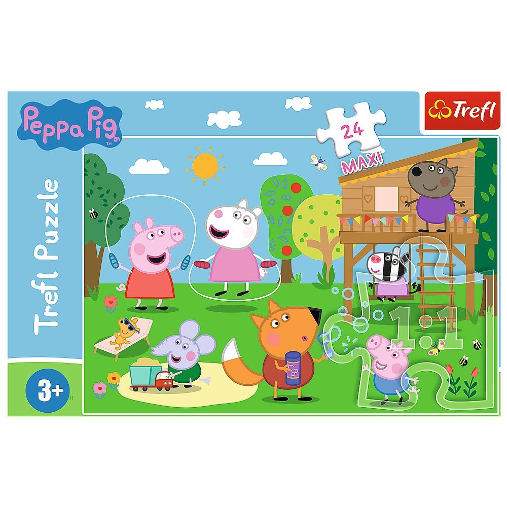 Puzle 155 peppa cūka maxi/ *24gab cena un informācija | Puzles, 3D puzles | 220.lv