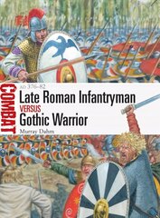 Late Roman Infantryman vs Gothic Warrior: AD 376-82 цена и информация | Исторические книги | 220.lv