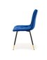 4-u krēslu komplekts Halmar K438, zils cena un informācija | Virtuves un ēdamistabas krēsli | 220.lv