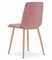 4-u krēslu komplekts KARA, rozā цена и информация | Virtuves un ēdamistabas krēsli | 220.lv