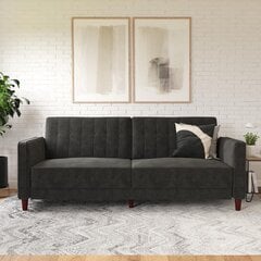 Диван Dorel Home Pin Tufted, серый цена и информация | Диваны | 220.lv