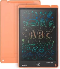 LCD цветной планшет для рисования и письма с ручкой для детей - GOAPA, оранжевый цена и информация | Развивающие игрушки | 220.lv