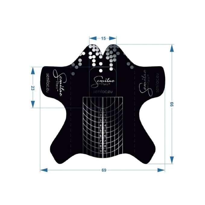 Semi Hardi Shaper Wide 500 cena un informācija | Nagu kopšanas piederumi | 220.lv