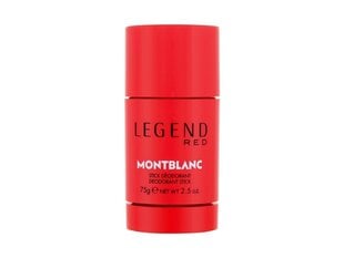 Rullīšu dezodorants Mont Blanc Legend Red, 75 ml cena un informācija | Parfimēta vīriešu kosmētika | 220.lv