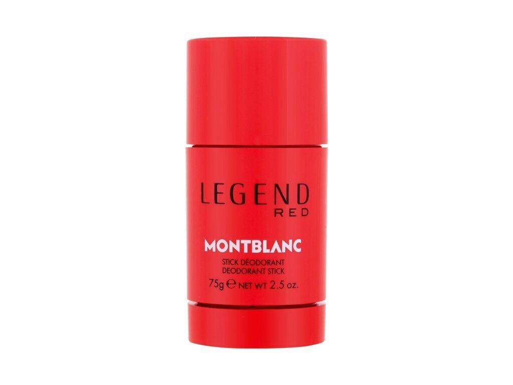 Rullīšu dezodorants Mont Blanc Legend Red, 75 ml цена и информация | Parfimēta vīriešu kosmētika | 220.lv