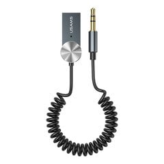 Bluetooth 5.0 audio adapteris - USAMS SJ464 AUX(3.5), melns cena un informācija | Bezvadu garnitūra | 220.lv