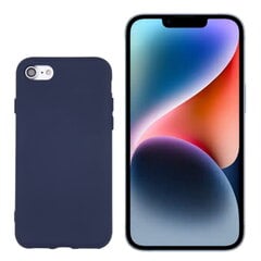 Vennus Silikona Mīksts-Matēts aizmugures maks-apvalks priekš Apple iPhone 14 Pro Max Tumši zila цена и информация | Чехлы для телефонов | 220.lv