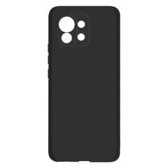 Силиконовый чехол-крышка Vennus для Xiaomi Mi 11, черный цена и информация | Чехлы для телефонов | 220.lv