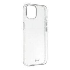 Анти-бактериальный тонкий чехол-крышка Roar Jelly Clear для Apple iPhone 14 Pro, прозрачный цена и информация | Чехлы для телефонов | 220.lv