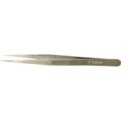 Topex pincete, 135 mm, taisna - 32D425 cena un informācija | Rokas instrumenti | 220.lv