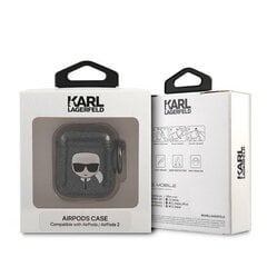 Karl Lagerfeld KLA2UKHGK futrālis paredzēts AirPods kaina ir informacija | Austiņu piederumi | 220.lv