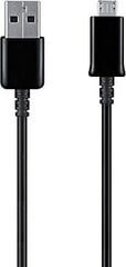 USB кабель ORG Samsung i9300 S3/N7000 Note microUSB (ECB-DU5ABE), черный, 1.0 м цена и информация | Кабели для телефонов | 220.lv