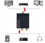 Toslink Į 2x RCA цена и информация | Adapteri un USB centrmezgli | 220.lv